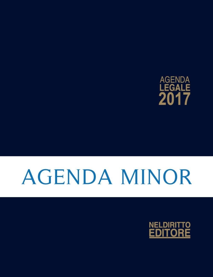 Agenda legale 2017 blu scuro. Ediz. minore Agenda legale 2017 blu scuro. Ediz. minore