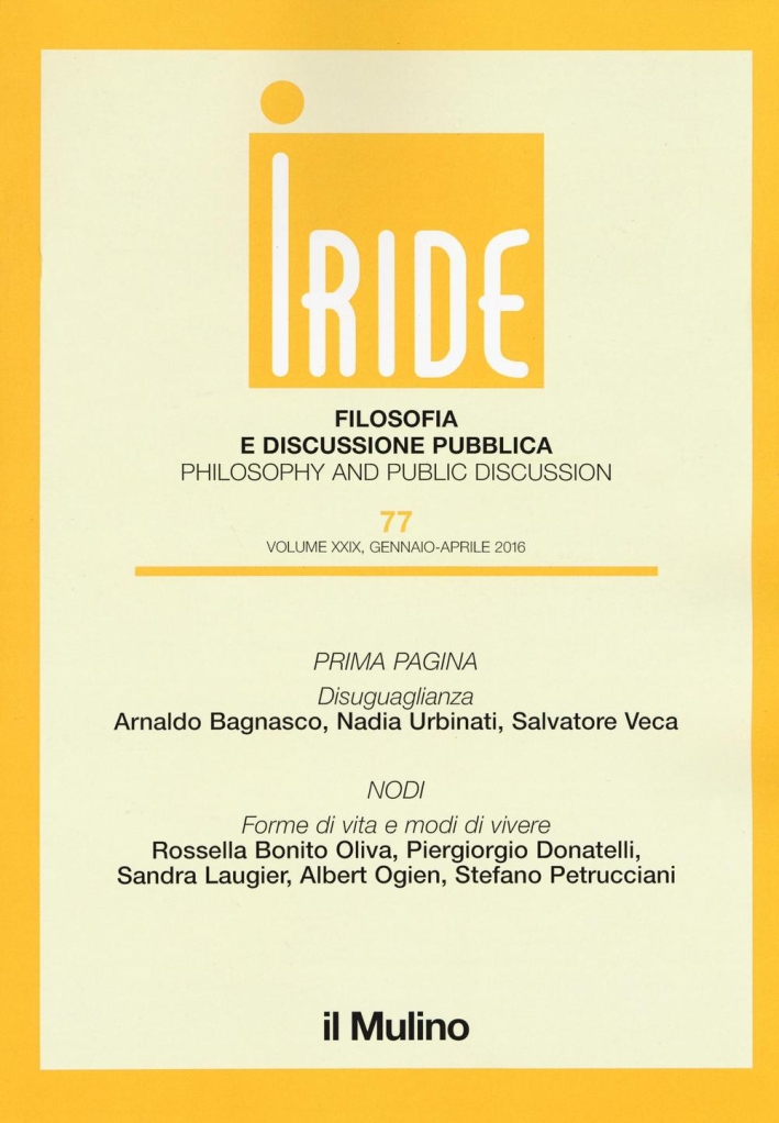 Iride (2016). Vol. 1. Iride (2016). Vol. 1.