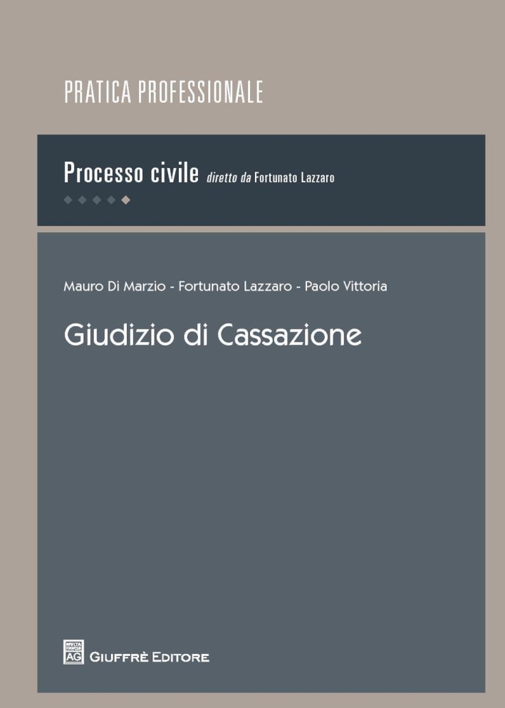 Giudizio in cassazione Giudizio in cassazione