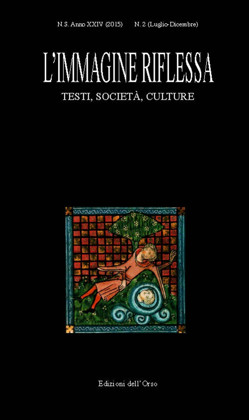 L'immagine riflessa. Testi società, culture. Anno 24°. Vol. 2. L'immagine riflessa. Testi società, culture. Anno 24°. Vol. 2.