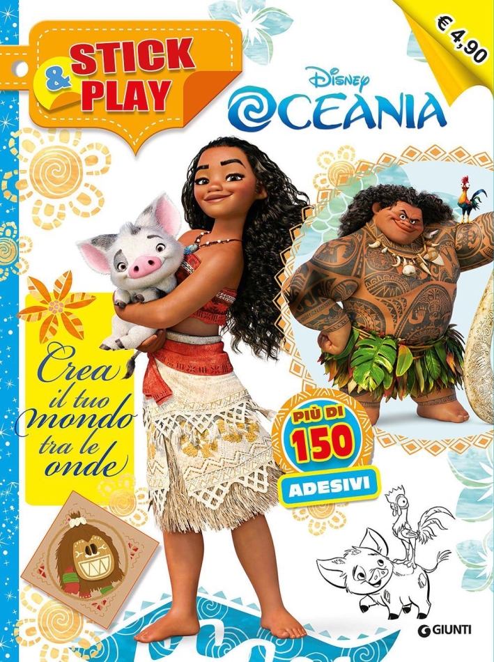 Oceania. Crea il tuo mondo tra le onde. Stick & play. Con adesivi Oceania. Crea il tuo mondo tra le onde. Stick & play. Con adesivi