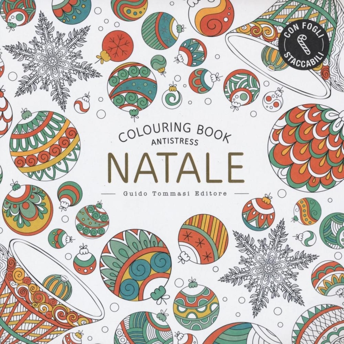 Natale. Colouring book antistress. Natale. Colouring book antistress.