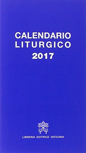 Calendario liturgico 2017 Calendario liturgico 2017