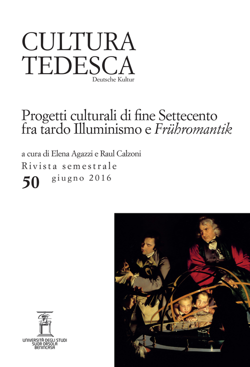 Cultura tedesca. Vol. 50 Cultura tedesca. Vol. 50