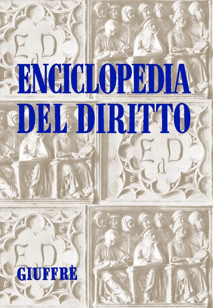 Enciclopedia del diritto Enciclopedia del diritto