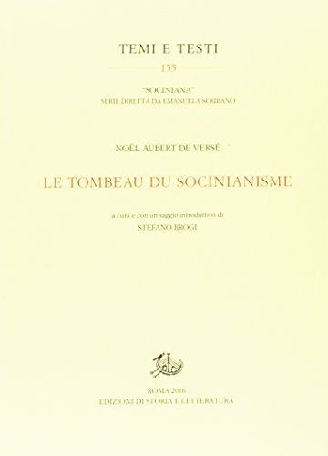 Le tombeau du socinianisme Le tombeau du socinianisme