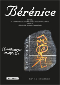 Bérénice. Conoscenze narrate 1. Vol. 48 Bérénice. Conoscenze narrate 1. Vol. 48
