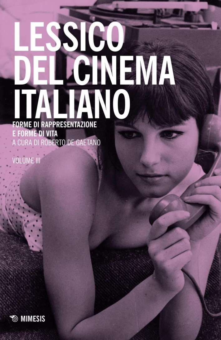 Lessico del cinema italiano Lessico del cinema italiano