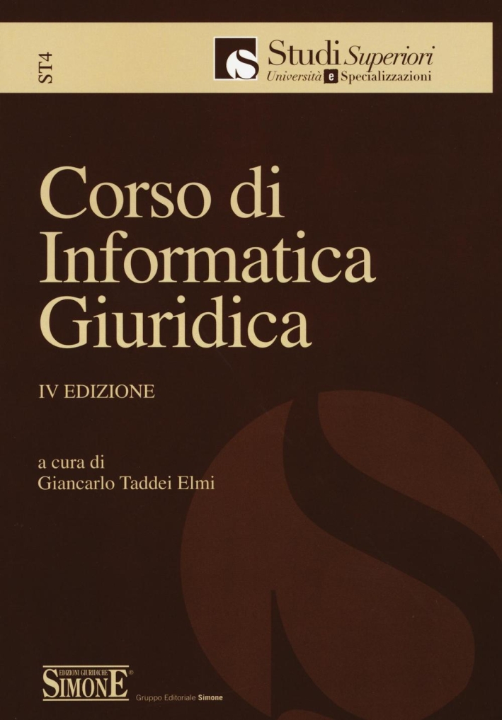 Corso di informatica giuridica Corso di informatica giuridica