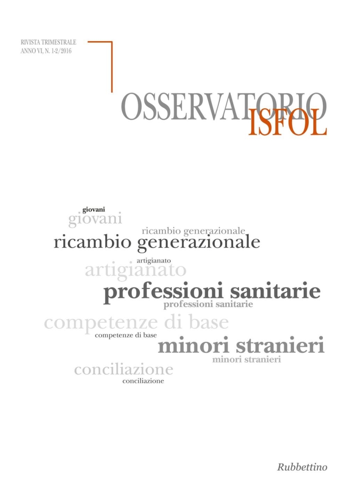 Osservatorio Isfol (2016) vol. 1-2. Osservatorio Isfol (2016) vol. 1-2.
