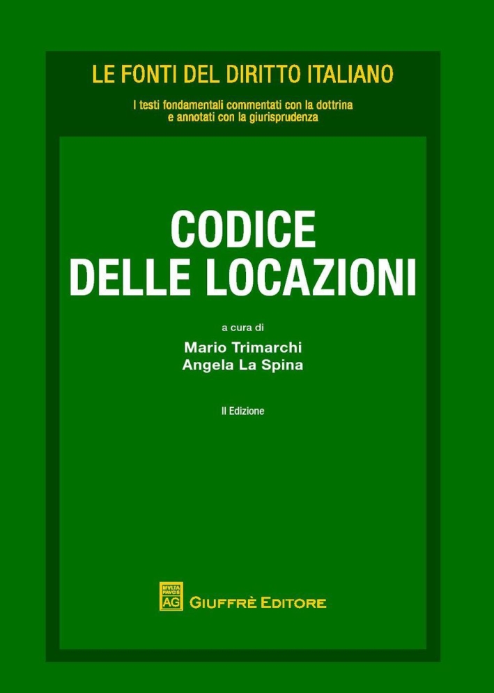 Codice delle locazioni Codice delle locazioni