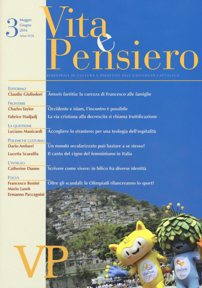 Vita e pensiero (2016). Vol. 3 Vita e pensiero (2016). Vol. 3