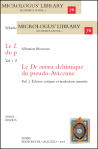 Le De anima alchimique du pseudo-Avicenne Le De anima alchimique du pseudo-Avicenne