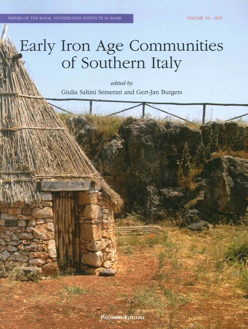 Early Iron Age Communities of Southern Italy Early Iron Age Communities of Southern Italy