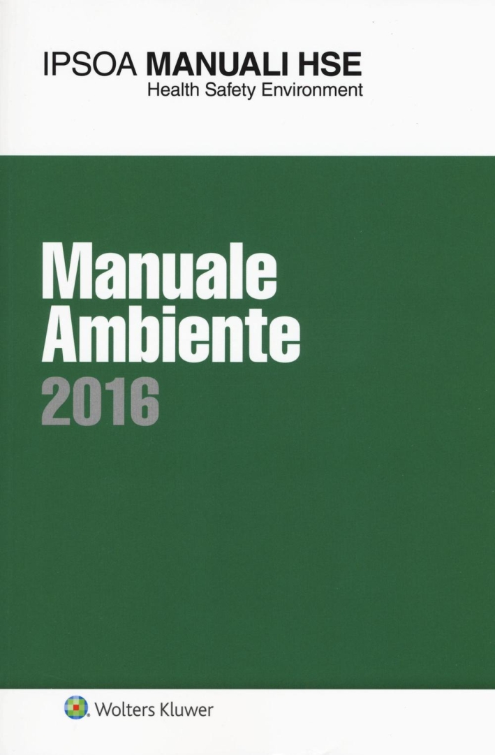 Manuale ambiente 2016. Manuale ambiente 2016.