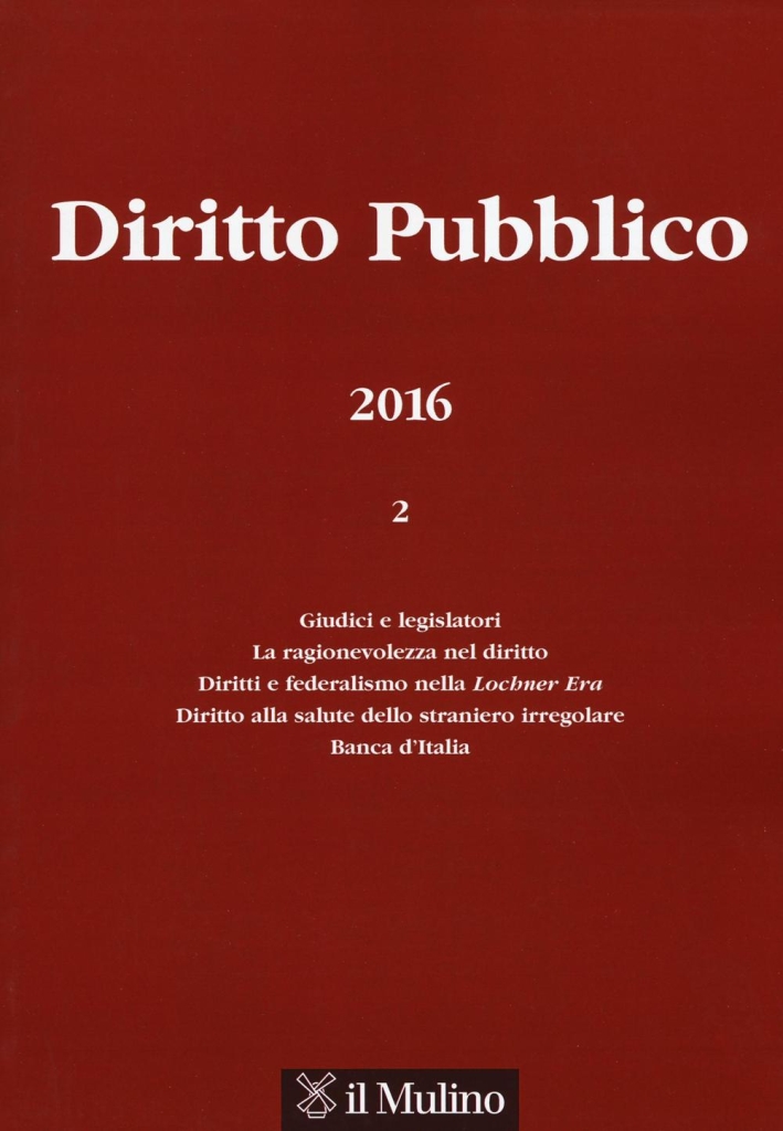 Diritto pubblico (2016). Vol. 2 Diritto pubblico (2016). Vol. 2