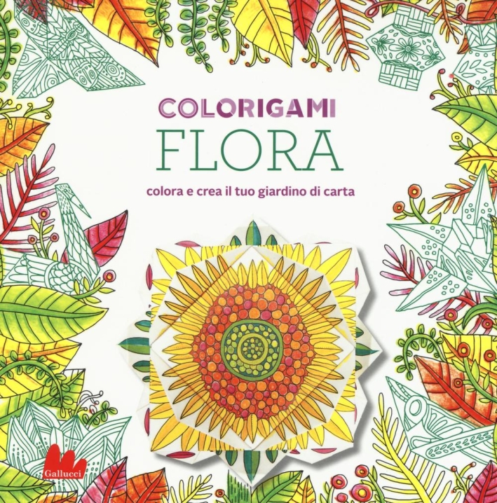 Flora. Colorigami Flora. Colorigami