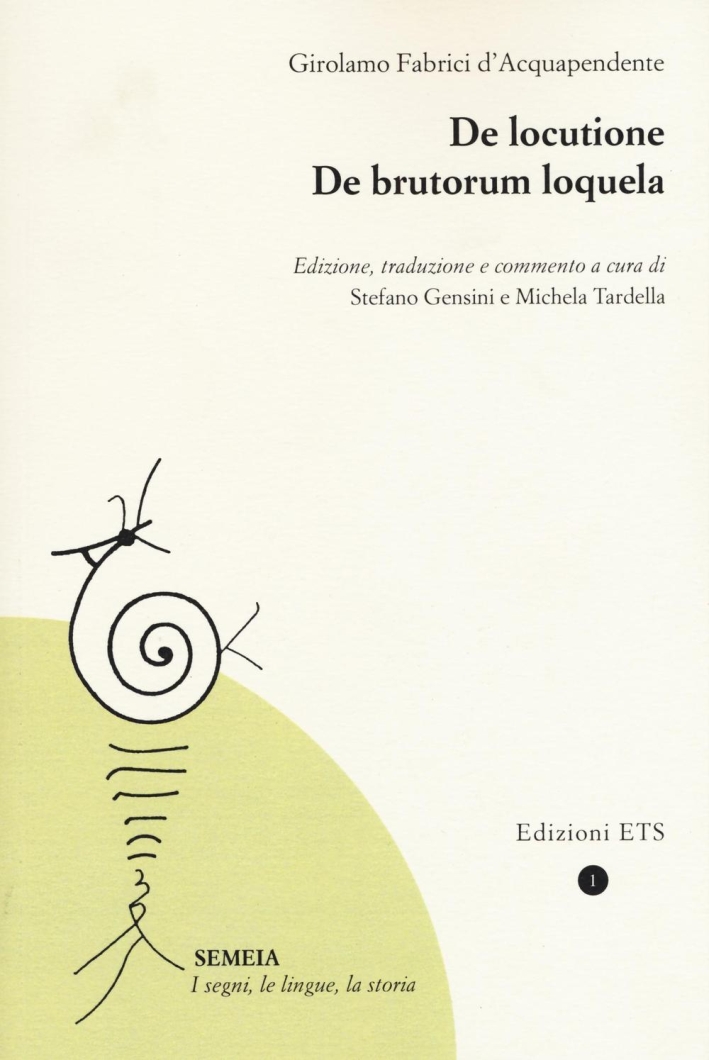 De locutione-De brutorum loquela De locutione-De brutorum loquela