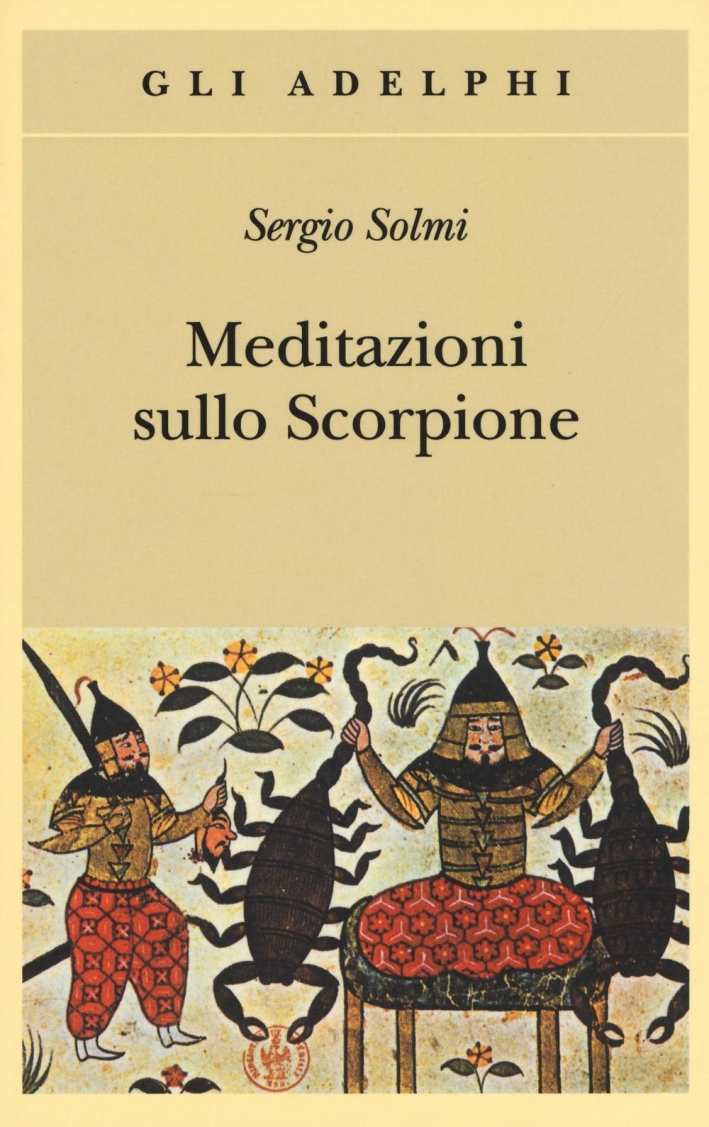 Meditazioni sullo Scorpione e altre prose Meditazioni sullo Scorpione e altre prose