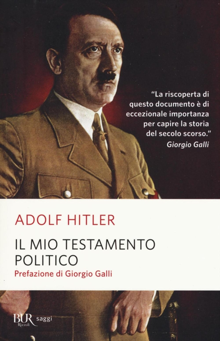 Il mio testamento politico Il mio testamento politico