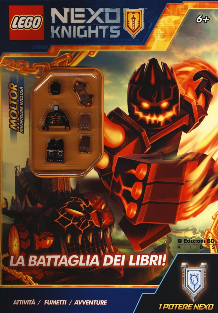 La battaglia dei libri! Lego Nexo knights. Ediz. illustrata. Con gadget La battaglia dei libri! Lego Nexo knights. Ediz. illustrata. Con gadget