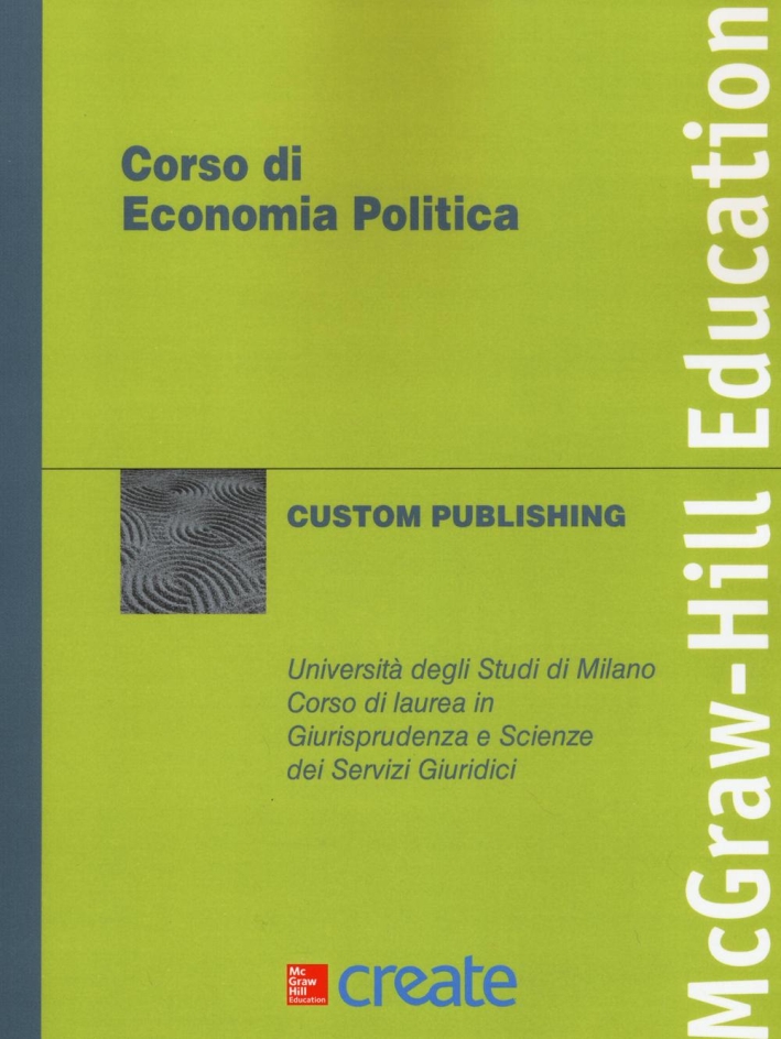 Corso di economia politica Corso di economia politica