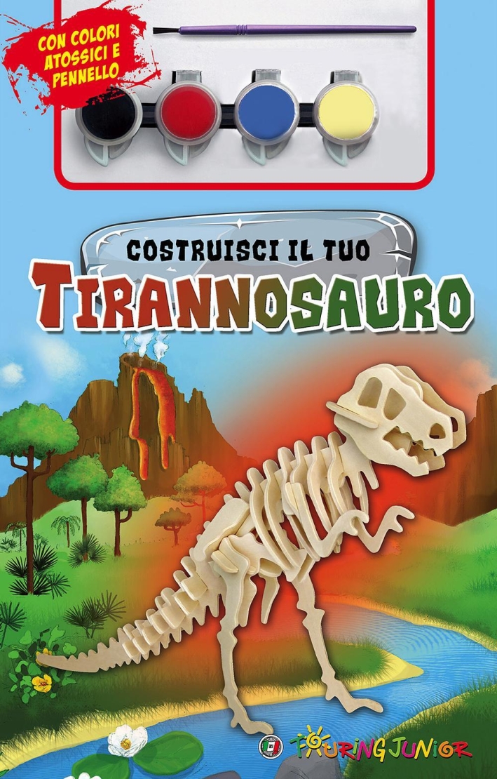 Costruisci il tuo tirannosauro. Con gadget Costruisci il tuo tirannosauro. Con gadget