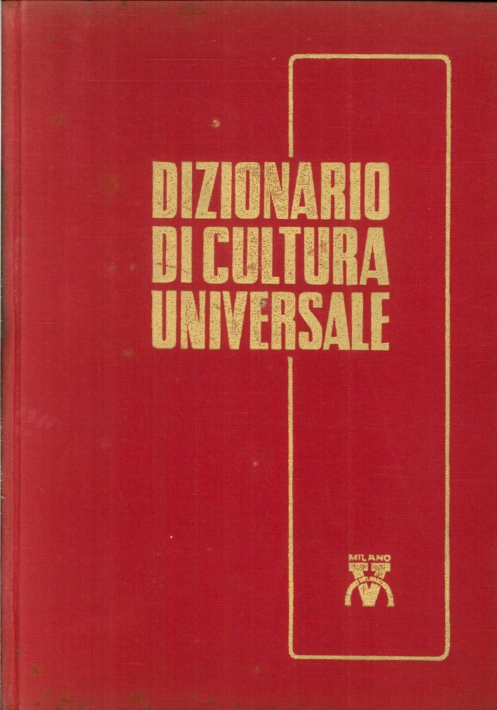 Dizionario di cultura universale. 4 volumi. opera completa Dizionario di cultura universale. 4 volumi. opera completa