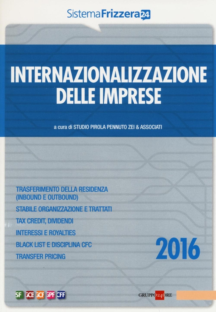 Internazionalizzazione delle Imprese Internazionalizzazione delle Imprese