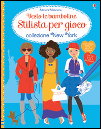 Collezione New York. Vesto le bamboline. Con adesivi. Ediz. illustrata Collezione New York. Vesto le bamboline. Con adesivi. Ediz. illustrata