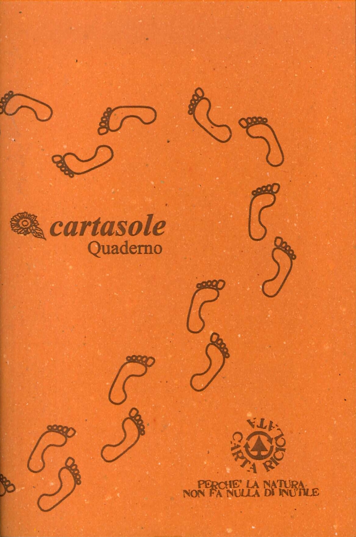 Cartasole Quaderno Arancione 9,5x15,5 Cartasole Quaderno Arancione 9,5x15,5