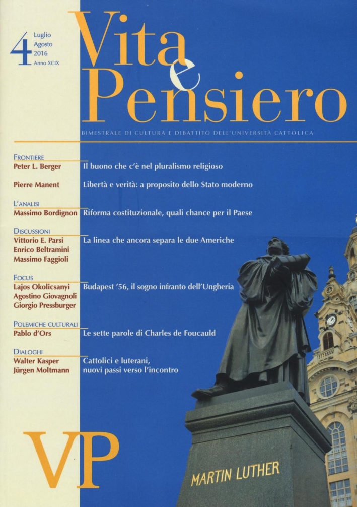 Vita e pensiero (2016). Vol. 4. Vita e pensiero (2016). Vol. 4.