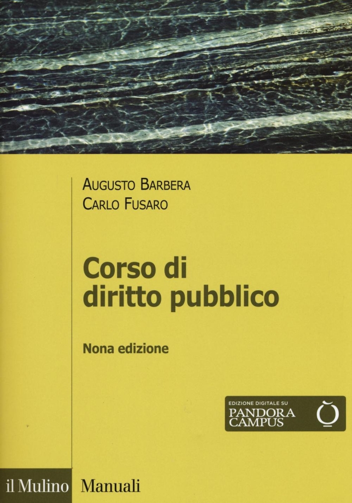 Corso di diritto pubblico Corso di diritto pubblico