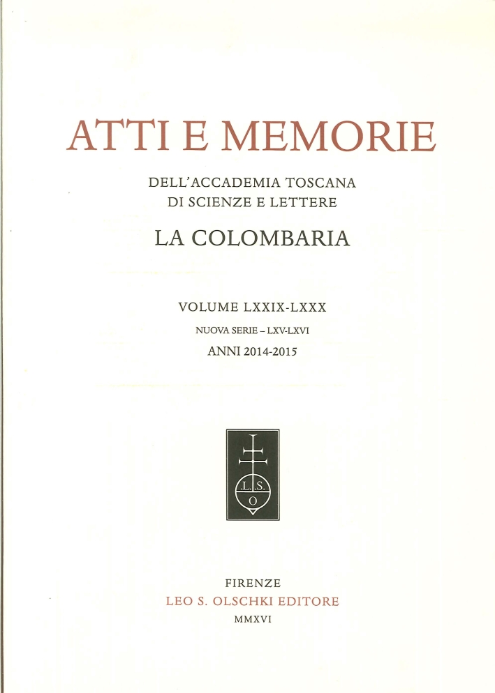 Accademia toscana di scienze e lettere Accademia toscana di scienze e lettere