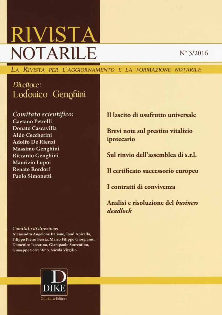 Rivista notarile. Vol. 3. Rivista notarile. Vol. 3.