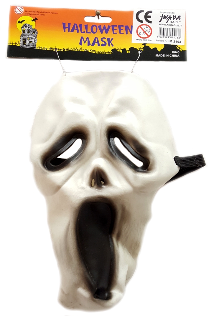 Halloween mask. Maschera halloween. Scream Halloween mask. Maschera halloween. Scream