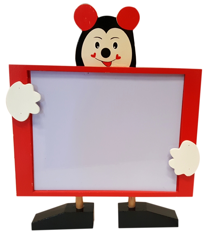 Lavagnetta Magnetica - Coccinella in Legno (Cm22x27). Lavagnetta Magnetica - Coccinella in Legno (Cm22x27).