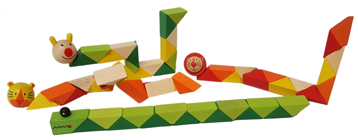 Joined Animal - 4 Style. Animale Congiunto in Legno - 4 Modelli (Conf.4) Joined Animal - 4 Style. Animale Congiunto in Legno - 4 Modelli (Conf.4)