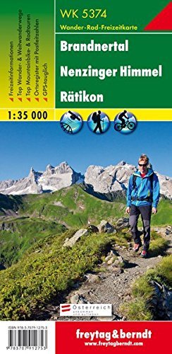 Brandnertal Nenzinger Himmel Ratikon 1:35.000 Brandnertal Nenzinger Himmel Ratikon 1:35.000