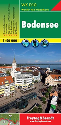 Lake Constance 1:50.000. Lake Constance 1:50.000.