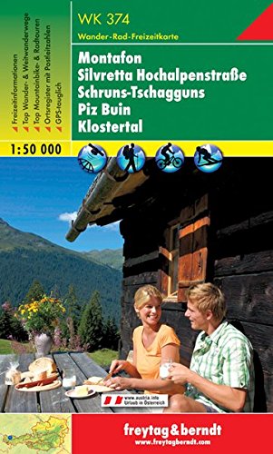 Montafon Silvretta Schruns Tschagguns Piz Buin Klostertal 1:50.000. Montafon Silvretta Schruns Tschagguns Piz Buin Klostertal 1:50.000.