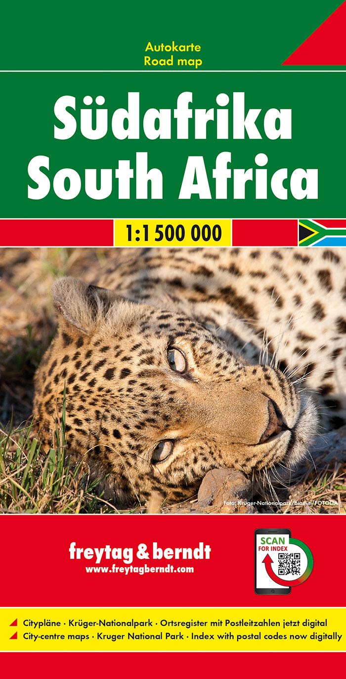 Südafrika. Autokarte 1:1.500.000. Südafrika. Autokarte 1:1.500.000.