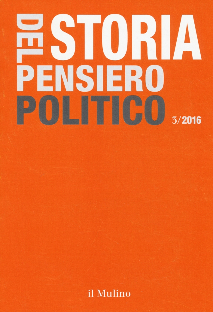 Storia del pensiero politico (2016). Vol. 3. Storia del pensiero politico (2016). Vol. 3.