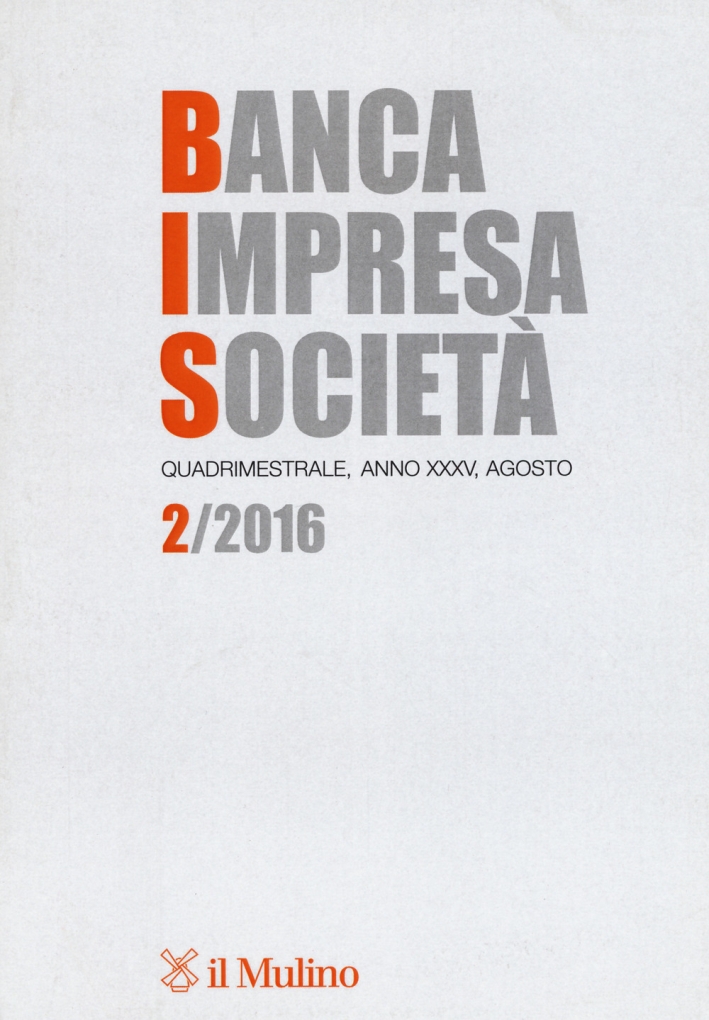 Banca impresa società (2016). Vol. 2 Banca impresa società (2016). Vol. 2