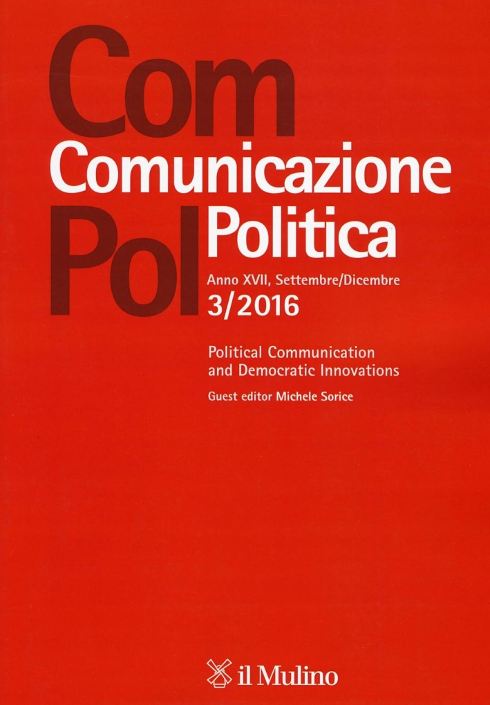 Com.pol. Comunicazione politica (2016). Vol. 3 Com.pol. Comunicazione politica (2016). Vol. 3