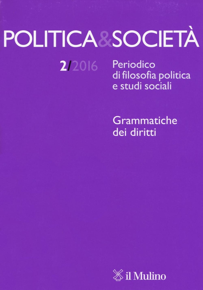 Politica e società (2016). Vol. 2 Politica e società (2016). Vol. 2
