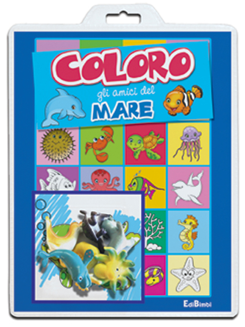 Coloro gli amici del mare. Baby color. Ediz. illustrata Coloro gli amici del mare. Baby color. Ediz. illustrata