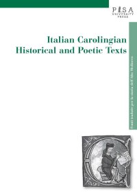 Italian carolingian historical and poetic texts