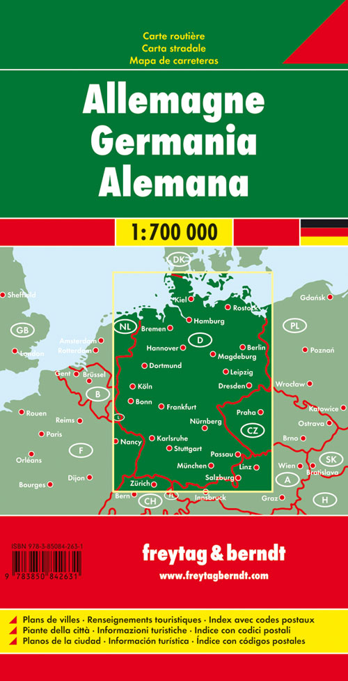 Germania 1:700.000 Germania 1:700.000