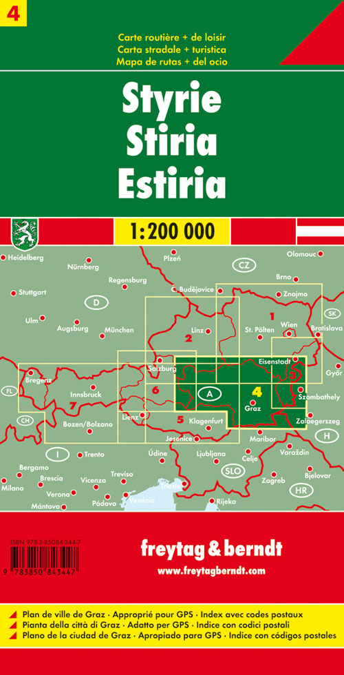 Stiria 1:200.000. Stiria 1:200.000.